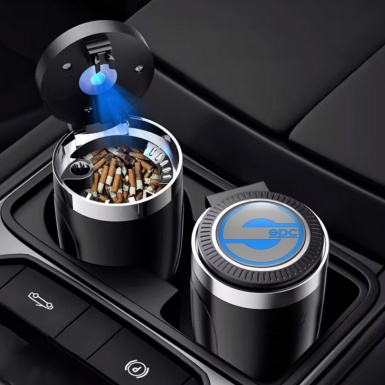 Sparco Automotive Ashtray with Blue Motive Logo 