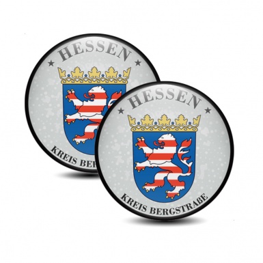 Aufkleber Kreis Bergstraße Hessen Fur Deutsches Nummernschild Plakette