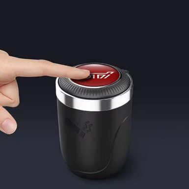 Subaru STI Red Carbon Style Car Ashtray for Cigarette