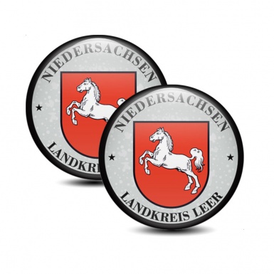 Aufkleber Landkreis Leer Niedersachsen Fur Deutsches Nummernschild Plakette
