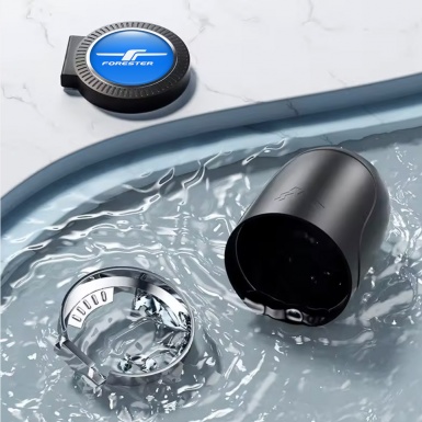 Subaru Trash Can Ashtray Forester Blue Logo Motive 