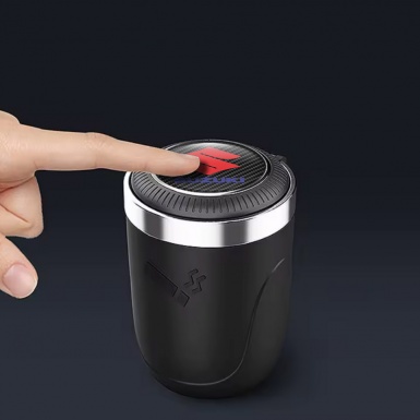 Suzuki Ashtray Car Accessory Dark Carbon Design 