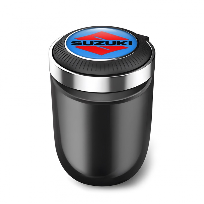 Suzuki Ashtray Logo Container for Cigarette LED Plastic 