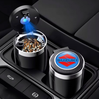 Suzuki Car Ashtray for Cigarette Version with Blue Motive Logo 