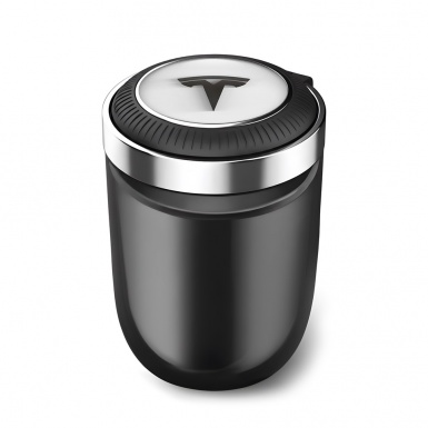Tesla Ashtray Logo Container for Cigarette LED Branded 