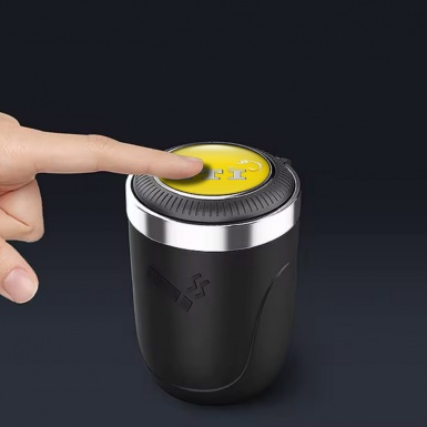 VW Trash Can Ashtray Yellow GTI Style 