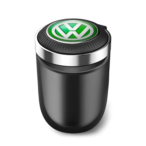 VW Car Ashtray for Cigarette Unique Green Logo 