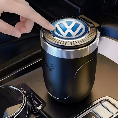 VW Branded Automotive Ashtray LED Portable Model 