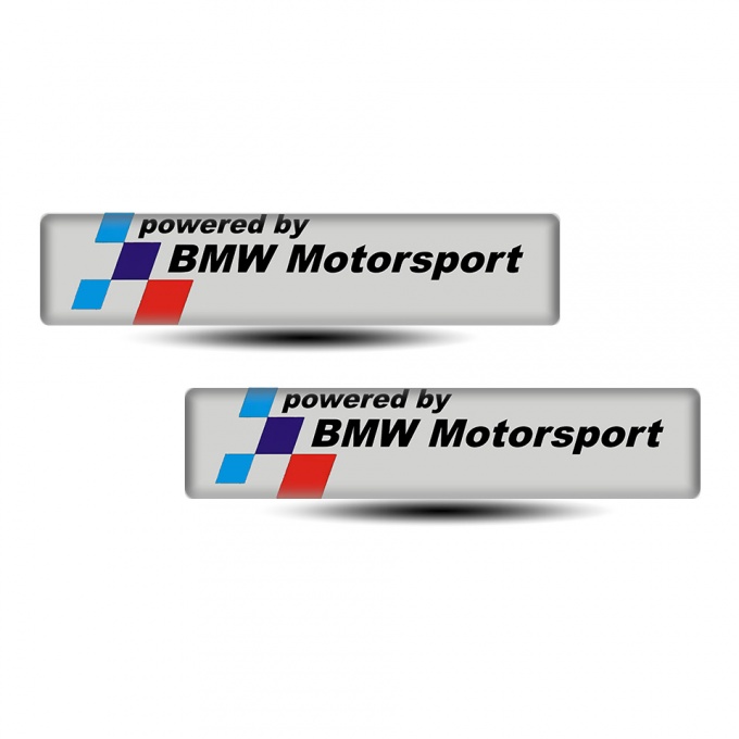 BMW Silicone Sticker Premium Quality Edition 