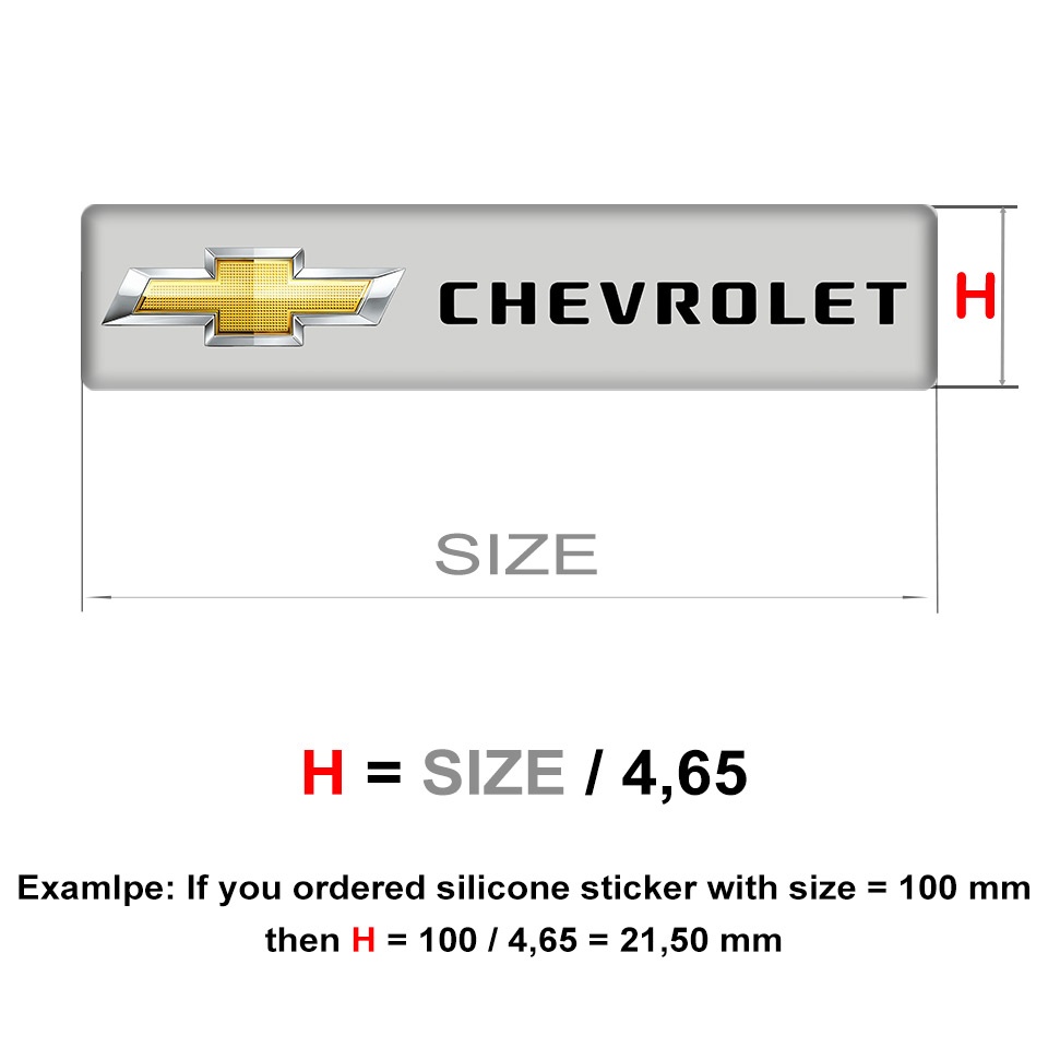 Chevrolet Logo Emblem with Stylish Design | Domed Emblems | Stickers ...