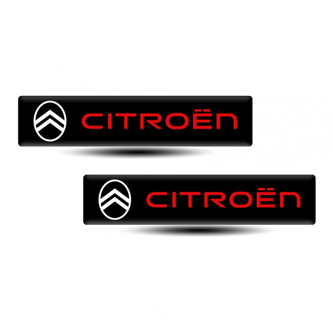 Citroen Silicone Sticker Unique Logo Style 