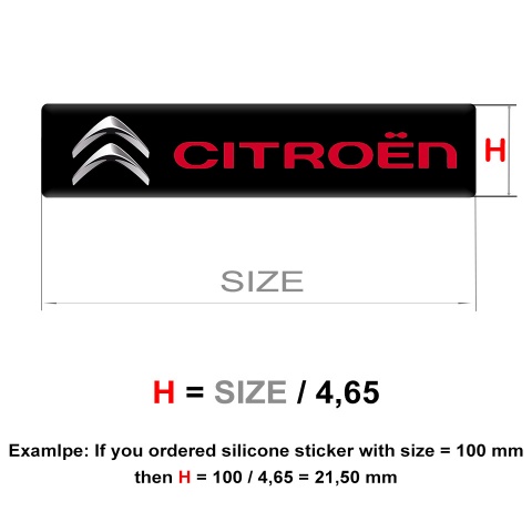Citroen Emblem Silicone Premium Quality Band Version 