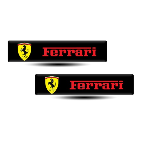 Ferrari Logo Emblem Classic LDesign Branded 