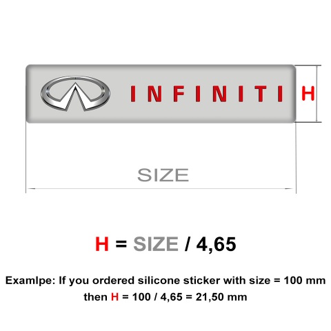Infiniti Emblem Badge Logo High End