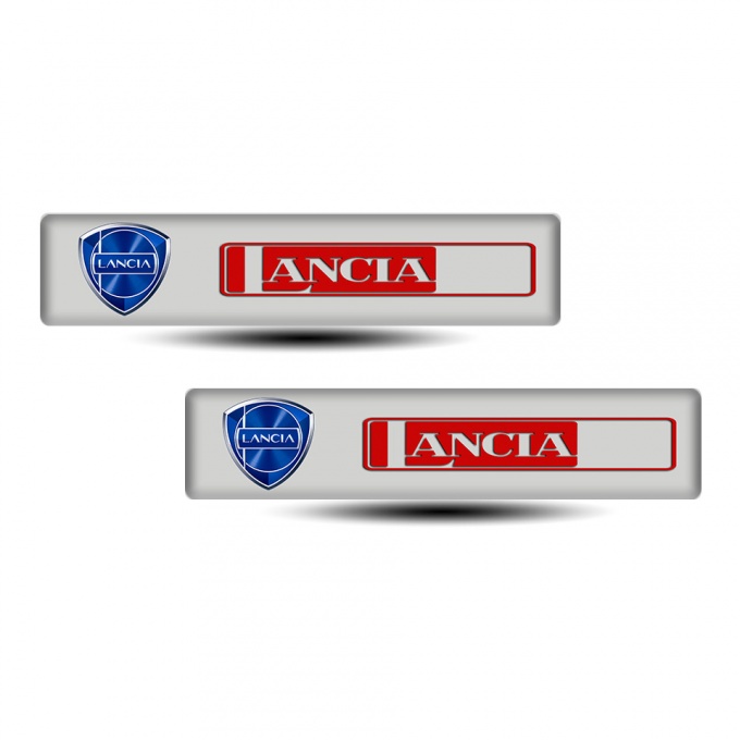 Lancia Emblem Badge Logo Racing Edition