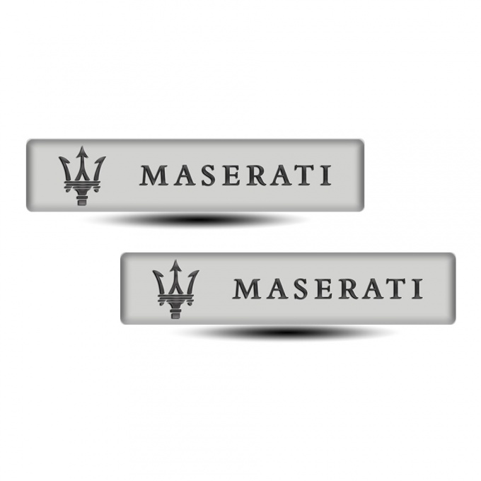 Maserati Emblem Silicone Racing Edition Model