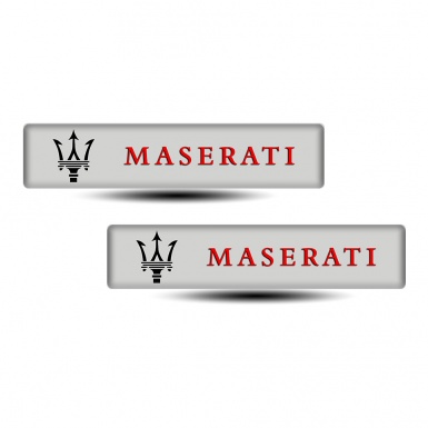 Maserati Silicone Emblem Tape Design Version 