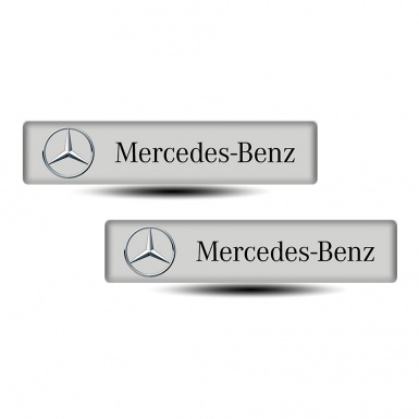 Mercedes Silicone Sticker High-Quality Style 