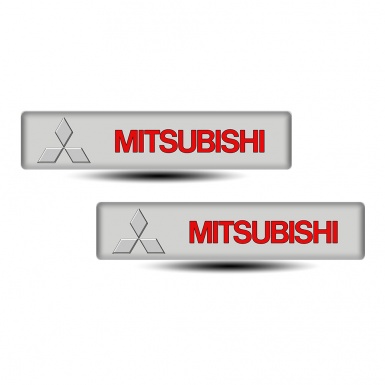 Mitsubishi Silicone Emblem Classic Logo Design 
