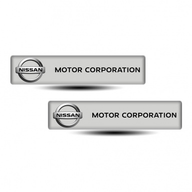 Nissan Silicone Emblem Premium Quality Logo Design 