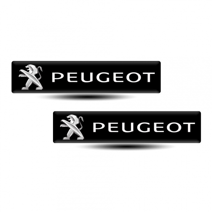 Peugeot Silicone Sticker Racing Edition Version 