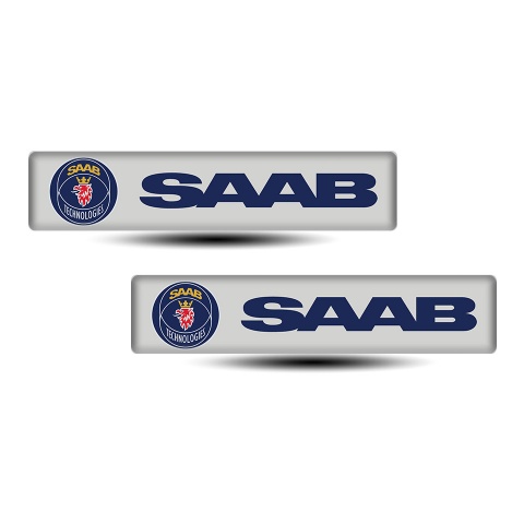 Saab Emblem Badge Logo Classic Style 