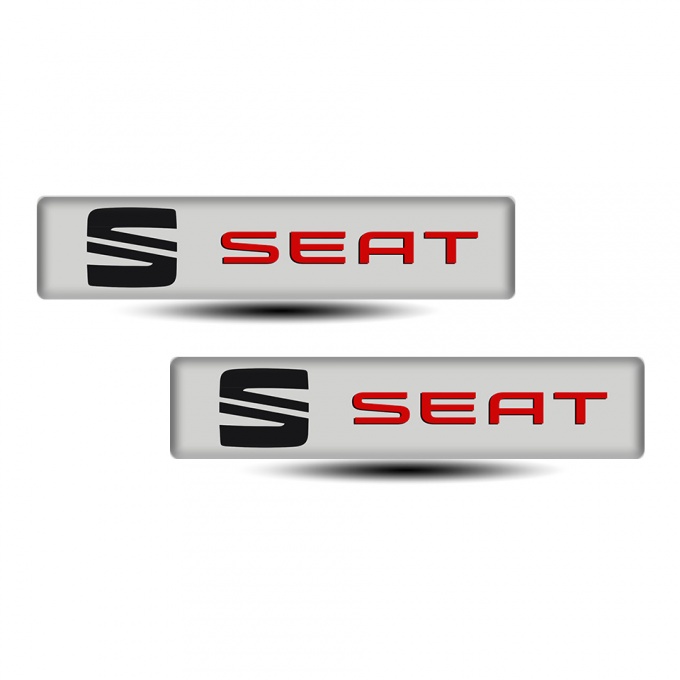 Seat Silicone Sticker Premium Quality Branded