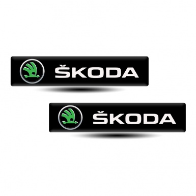 Skoda Emblem Badge Logo High End Edition 