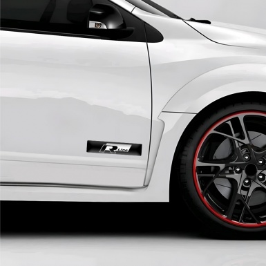 VW R Line Emblem Badge Logo Style 