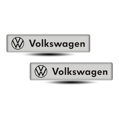 VW Silicone Sticker Stylish Logo Edition 