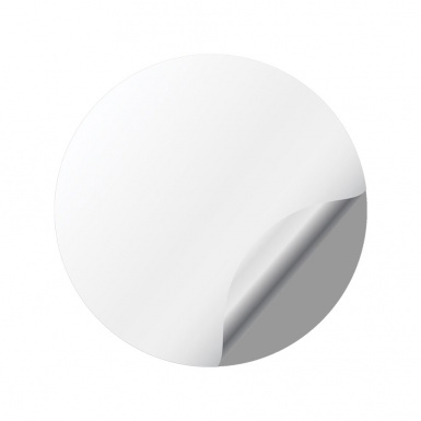 Seat Cupra Emblem Wheel Caps Black Base Silver Logo