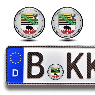 Aufkleber Landkreis Anhalt Bitterfeld Sachen Anhalt