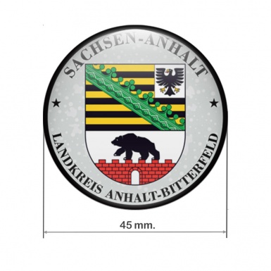 Aufkleber Landkreis Anhalt Bitterfeld Sachen Anhalt