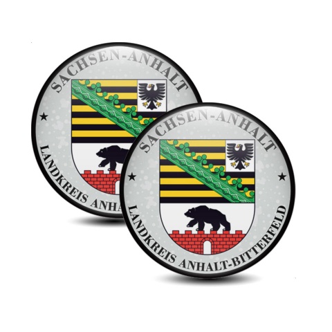 Aufkleber Landkreis Anhalt Bitterfeld Sachen Anhalt