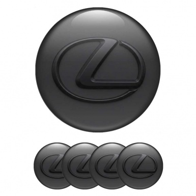Lexus Emblems Dark Version for Wheel Center Caps
