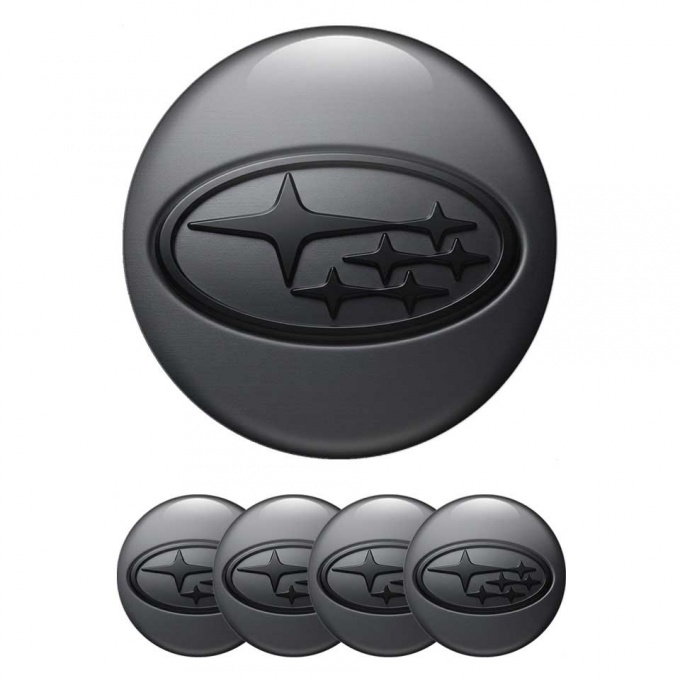 Subaru Logo Emblems for Center Caps Gradient Edition