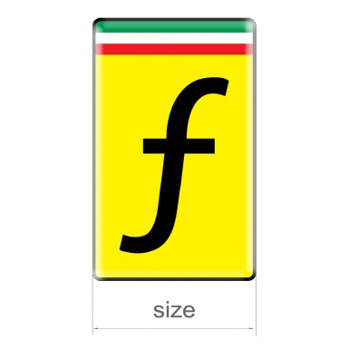 f Silicone Emblem Custom Design Ferrari Reproduction