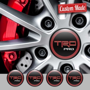Toyota TRD Pro Wheel Emblem for Center Caps