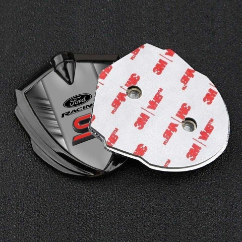 Ford Racing Metal Emblem Graphite S Edition