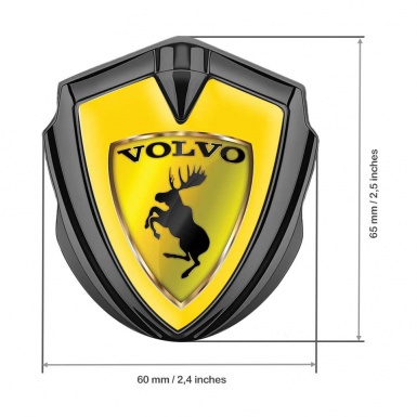 Volvo Moose Logo Badge Self Adhesive Special Edition