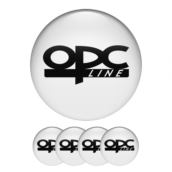 Opel Opc Wheel Center Caps Emblem Badges