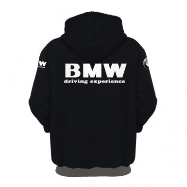 BMW Hoodie Driving Experience Black Grey M4 Print Design