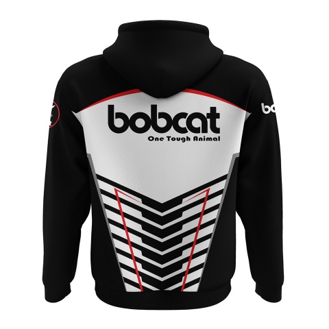 Bobcat Sweatshirt Black White Grill Predator Edition