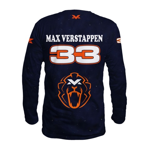 Red Bull T-Shirt Long Sleeve Max Verstappen 33