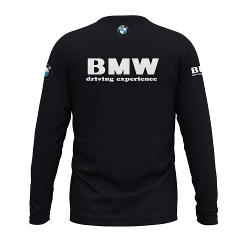 BMW Long T-Shirt Driving Experience Black Grey M4 Print Design