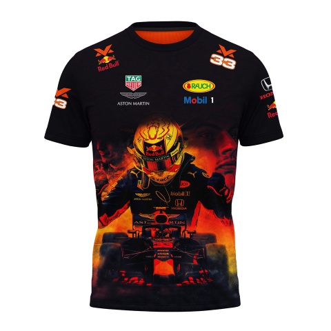 Red Bull Short Sleeve T-Shirt Max Verstappen 33 Edition
