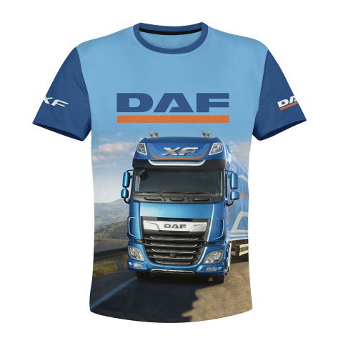 DAF T-Shirt Short Sleeve Full Color Front Print