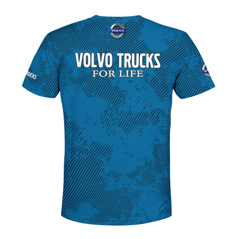 Volvo Short Sleeve T-Shirt Sweden Flag Edition