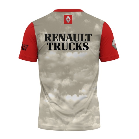 Renault T-Shirt Short Sleeve On The Road Full Color Print