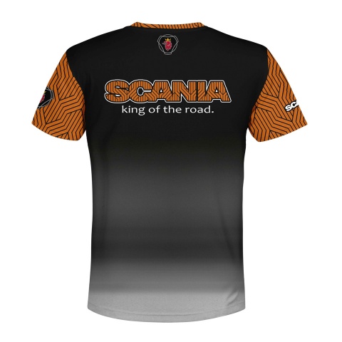 Scania T-Shirt Short Sleeve Black Multicolor Edition